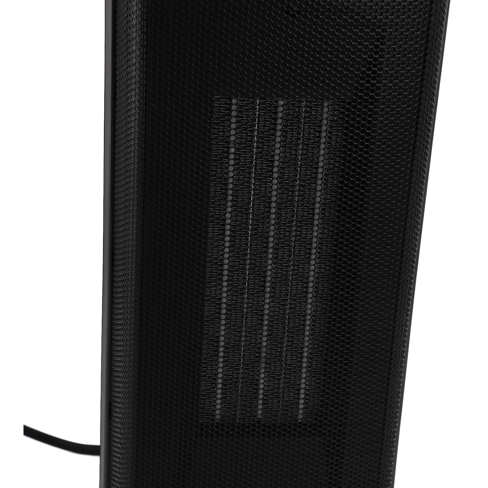 Fdit Calefactor Eléctrico Cerámico 1500W, Torre Oscilante 70° con Control Remoto, Termostato y Temporizador 1-9H, Apagado Automático, para Uso en Interiores Hogar Oficina (Enchufe europeo 220V)