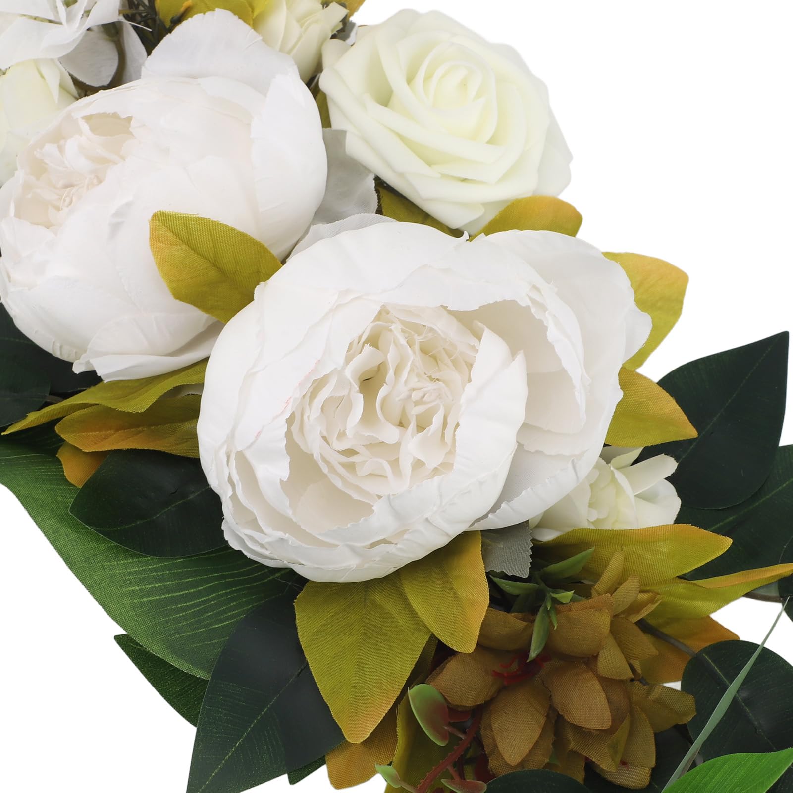 flexman Hochzeitsbogen Blumen, Multifunktionaler Hochzeitsbogen, Künstliche Blumenarrangements, Hochzeitsdekorationen für Den Empfang, Hochzeit (Weiß)
