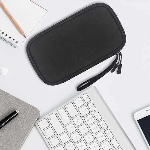 Miniatura 6 de Organizador electrónico, organizador de cables de viaje, bolsa de bolsa de transporte para accesorios electrónicos, funda de transporte portátil de