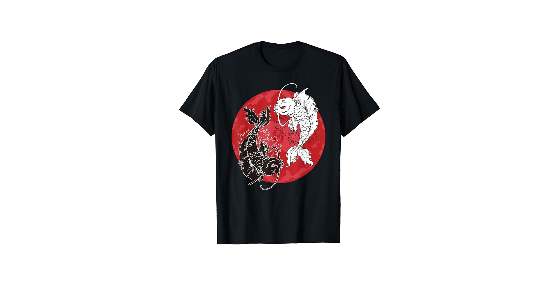 Amazon.com: Yin Yang T-Shirt, Koi Fish Carp Tai Chi Symbol