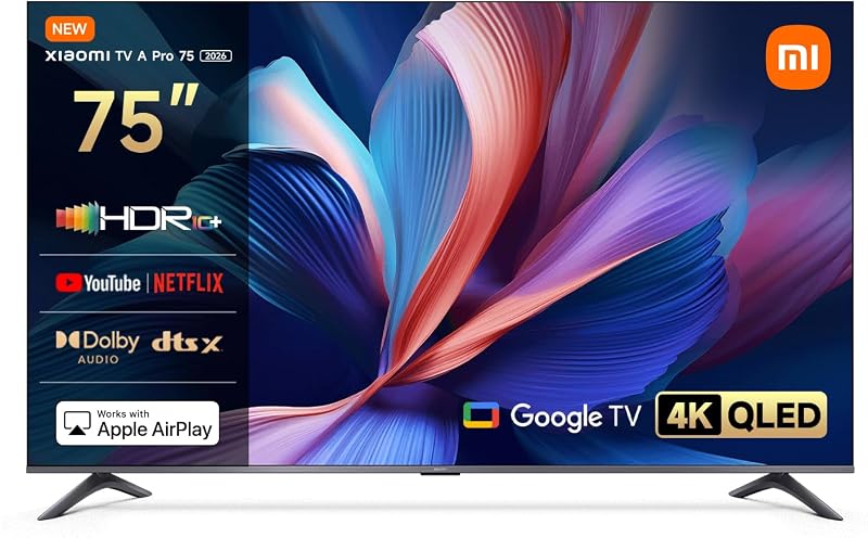 Xiaomi TV A Pro 75″ 4K QLED — 75 pollici a meno di 600 euro