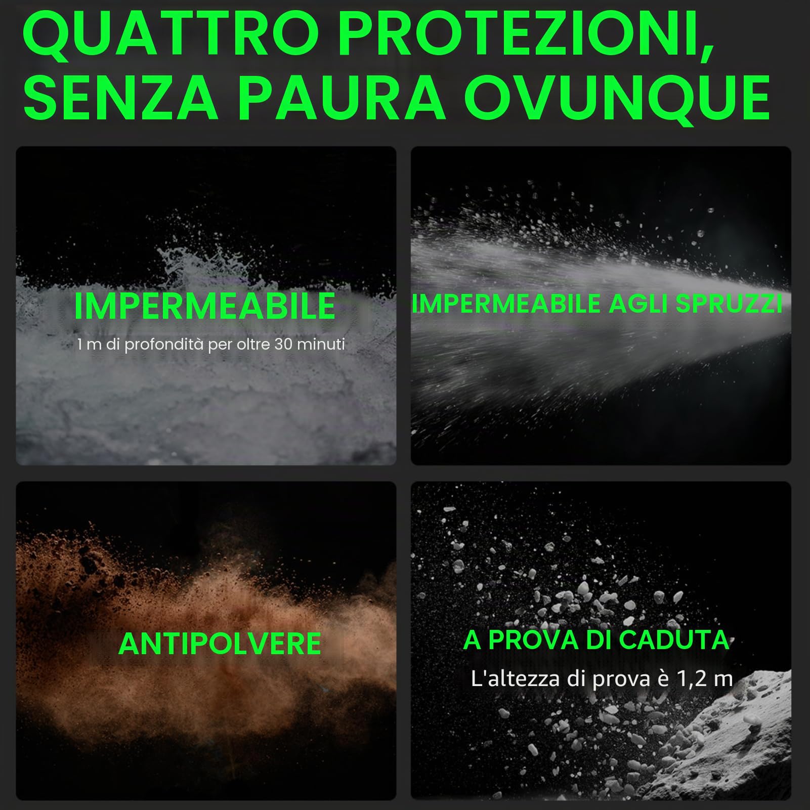 For Vaporesso Armour Ultra Kit 100 W Box Mod (Argento Titanio) Batteria 5500 mAh | 6 ml Atomizzatore iTANK T Tank GTi Dual Mesh Coil 0,2 Ω/0,4 Ω | Schermo TFT da 0,96" Vape Originale - No Nicotine