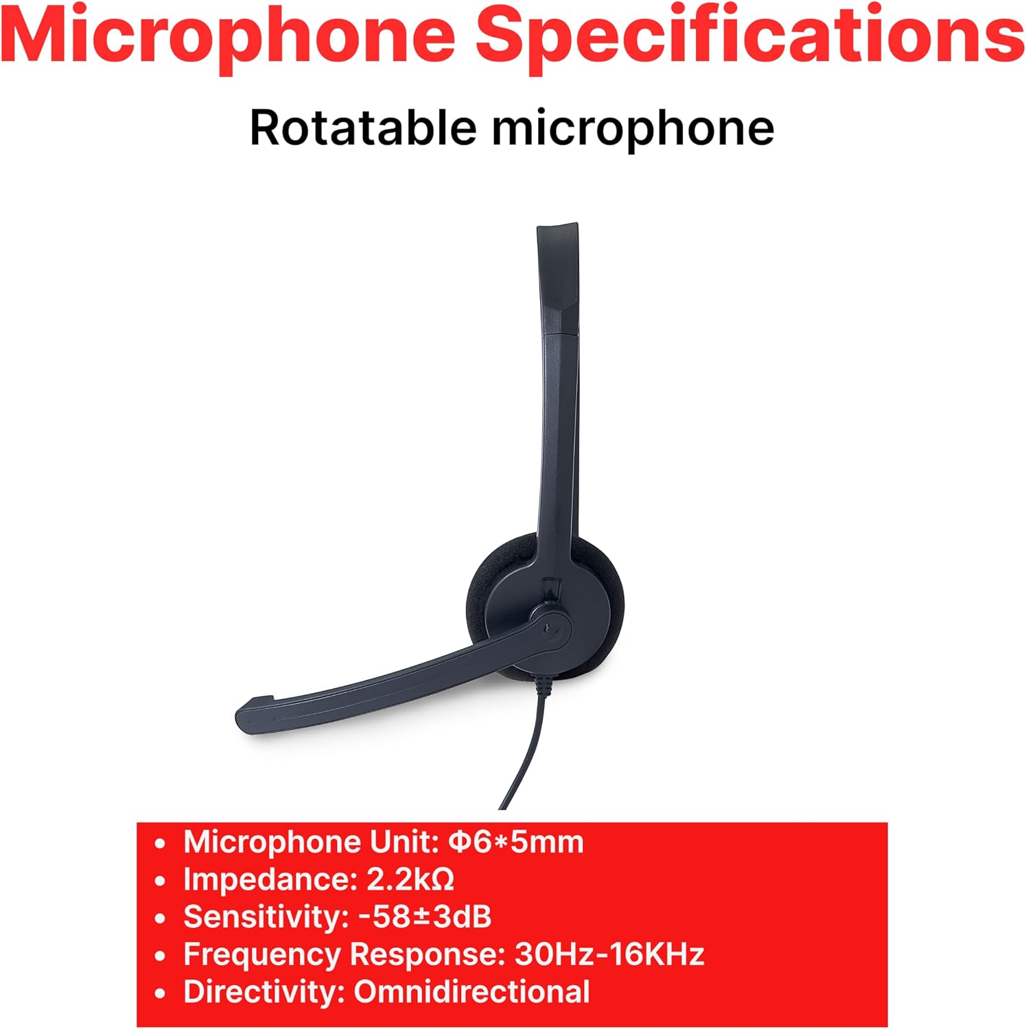 Verbatim Mono 3.5mm Wired Headset with Microphone and in-Line Remote, Black