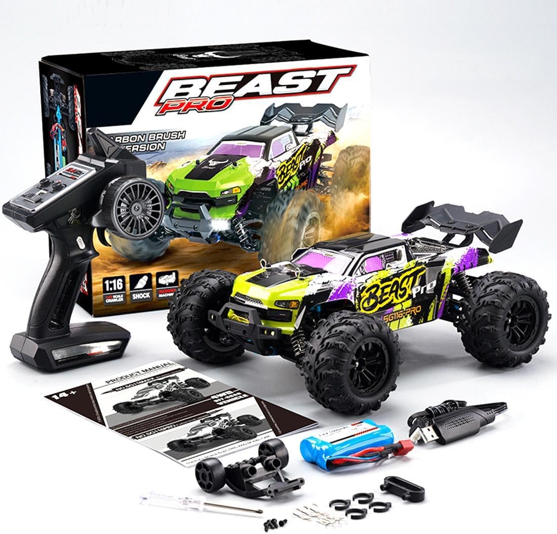 Amazon.com: YounggDiy SG116PRO 1/16 Scale Off-Road Crawler, 4WD