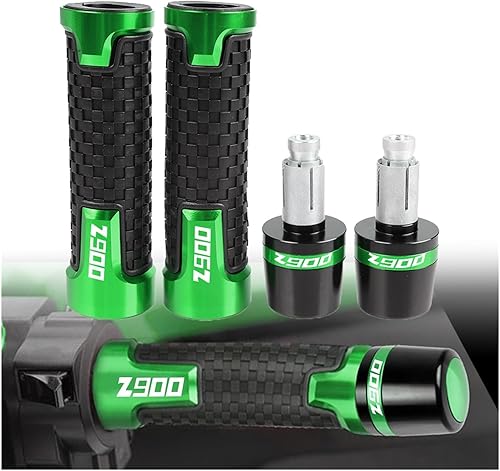 Miniatura 2 de Para Kawasaki Z900 Z 900 2017-2020 70.315 in motocicleta Scooter Andlebar Grips Manillar Bar Tapones de extremo