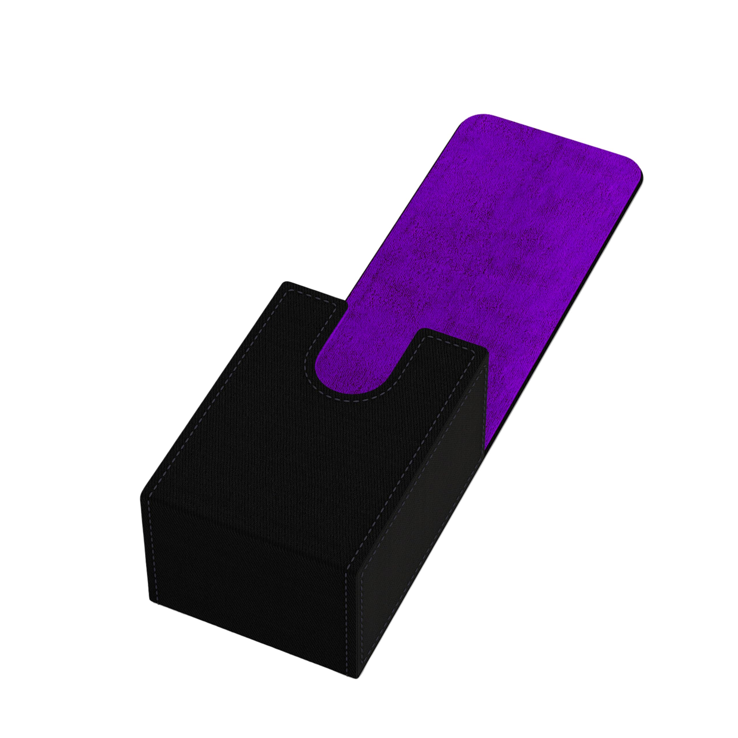 Étui En Cuir Double Deck Pour Cartes De Poker – Contient 2 Jeux De 52 Cartes – Fermeture Magnétique, Intérieur Feutré – Accessoire Élégant Pour Joueurs