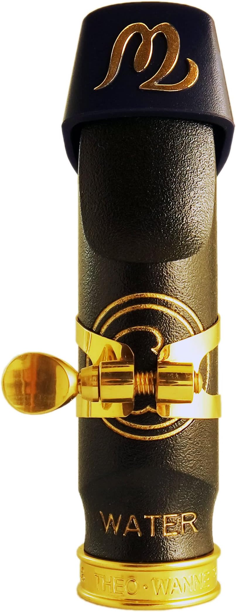 Water Alto Saxophone Mouthpiece - Versatile Traditional sound - Great for All Styles - Small-Chamber & Throat – Black A.R.T - Hard Rubber