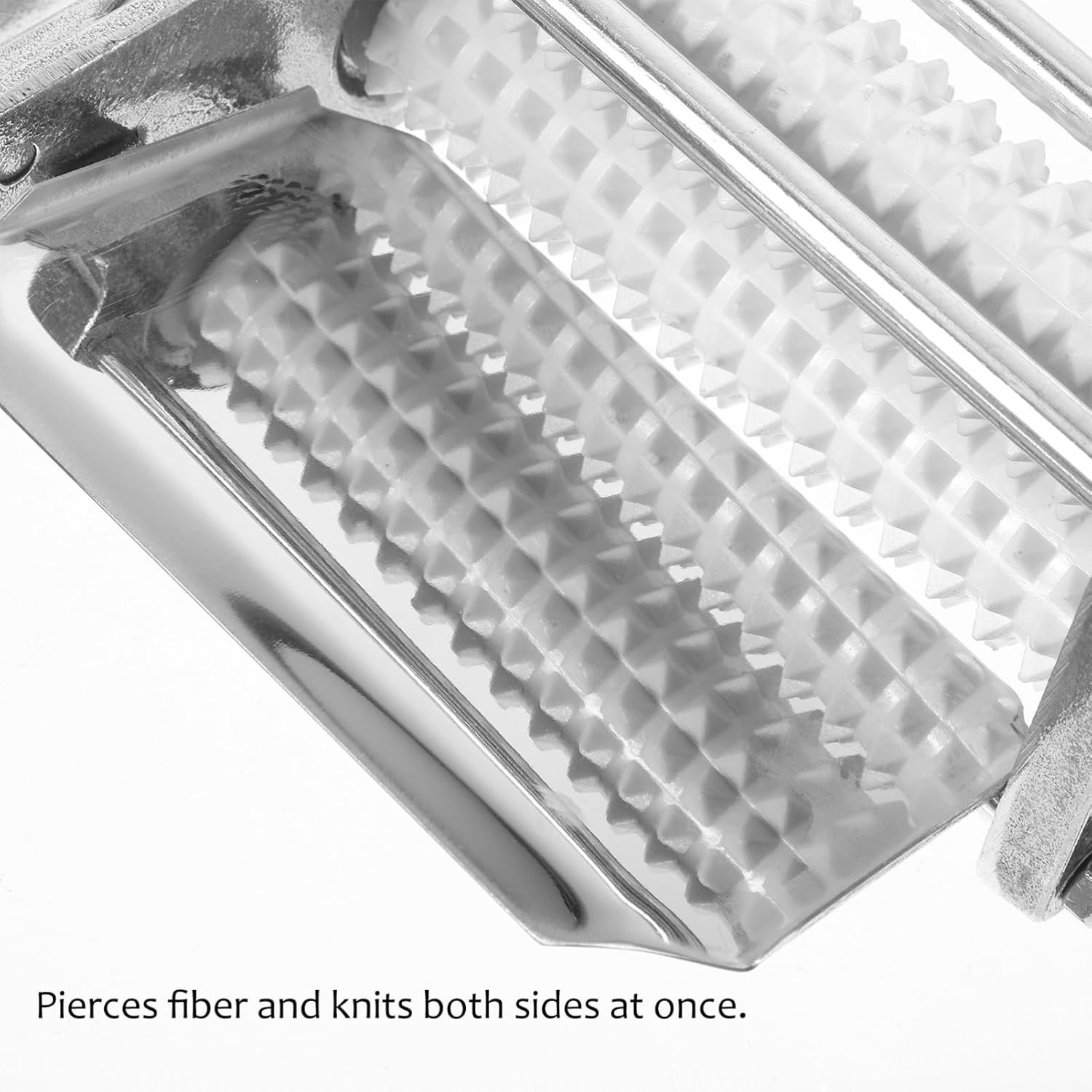 PRETYZOOM Metal Meat Tenderizer Machine Cuber Tool for Steak and Pork Easy Clean Fast Needle Tenderizing for Juicy Marinades and Flavor Penetration