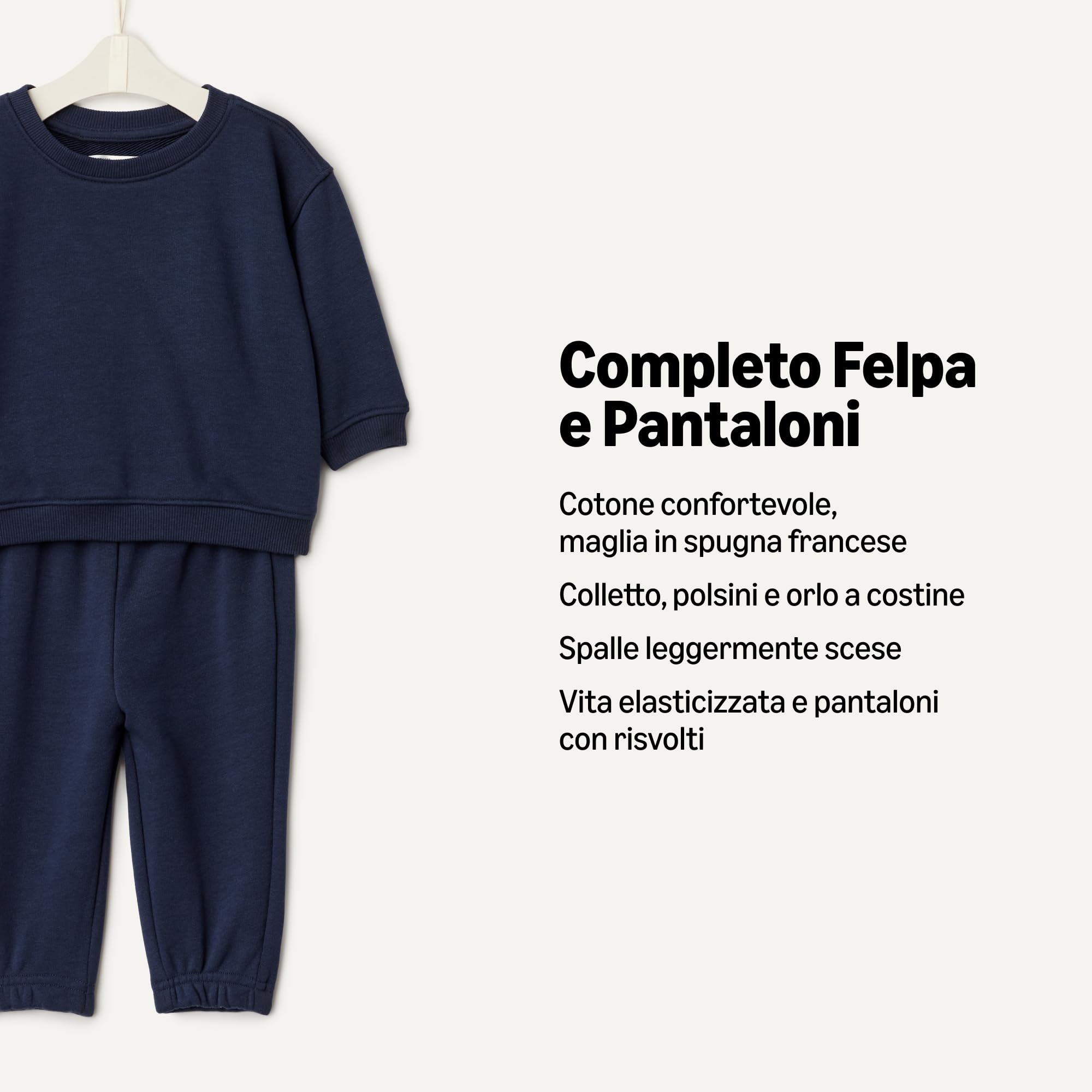 Amazon Essentials Sofia Grainge - Set Felpa e Pantaloni Unisex per Bambini, Motivo: Amazon Essentials x Sofia Grainge