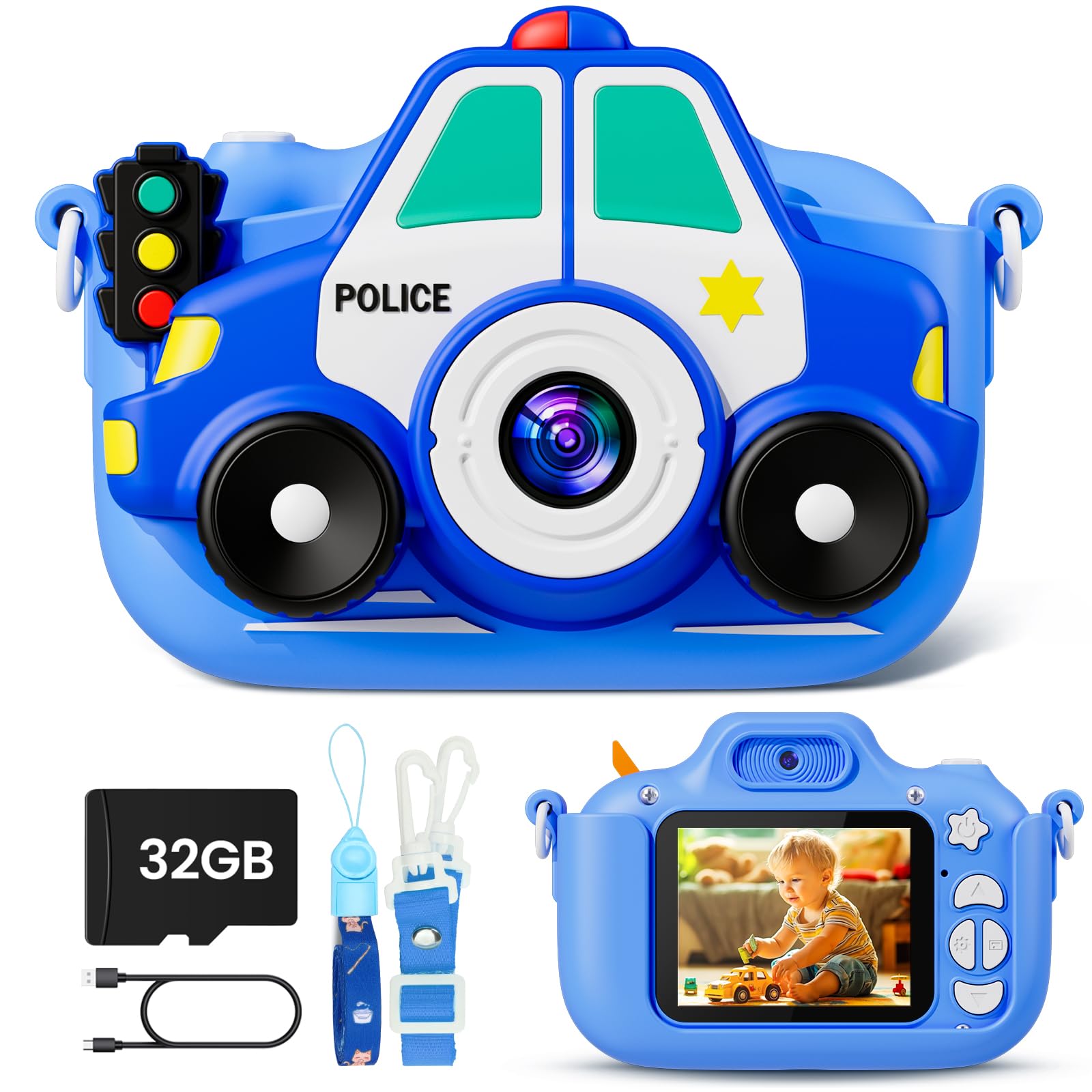 Fotocamera Istantanea Bambini - Stampa Foto In 1 Secondo, 48MP, Video 1080P, Regalo Perfetto 3-12 Anni - Foto 9