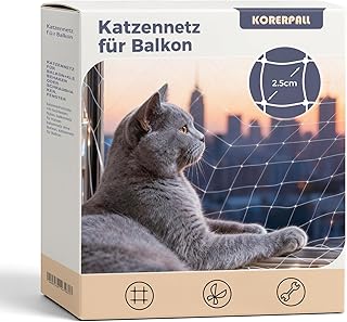 Katzennetz für Balkon 8X 6m, vogelschutznetz engmaschig Vogelnetz, katzenschutznetz katzennetz für Balkon ohne Bohren laubnetz für teich feinmaschig
