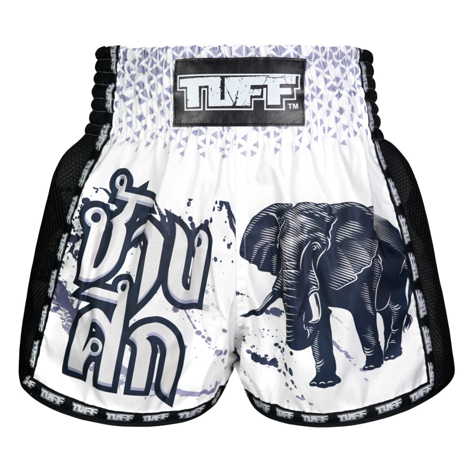 Tuff Sport Retro Muay Thai Shorts Boxing Shorts Classic Slim Fit MMA Kickboxing Workout Set Clothing Training