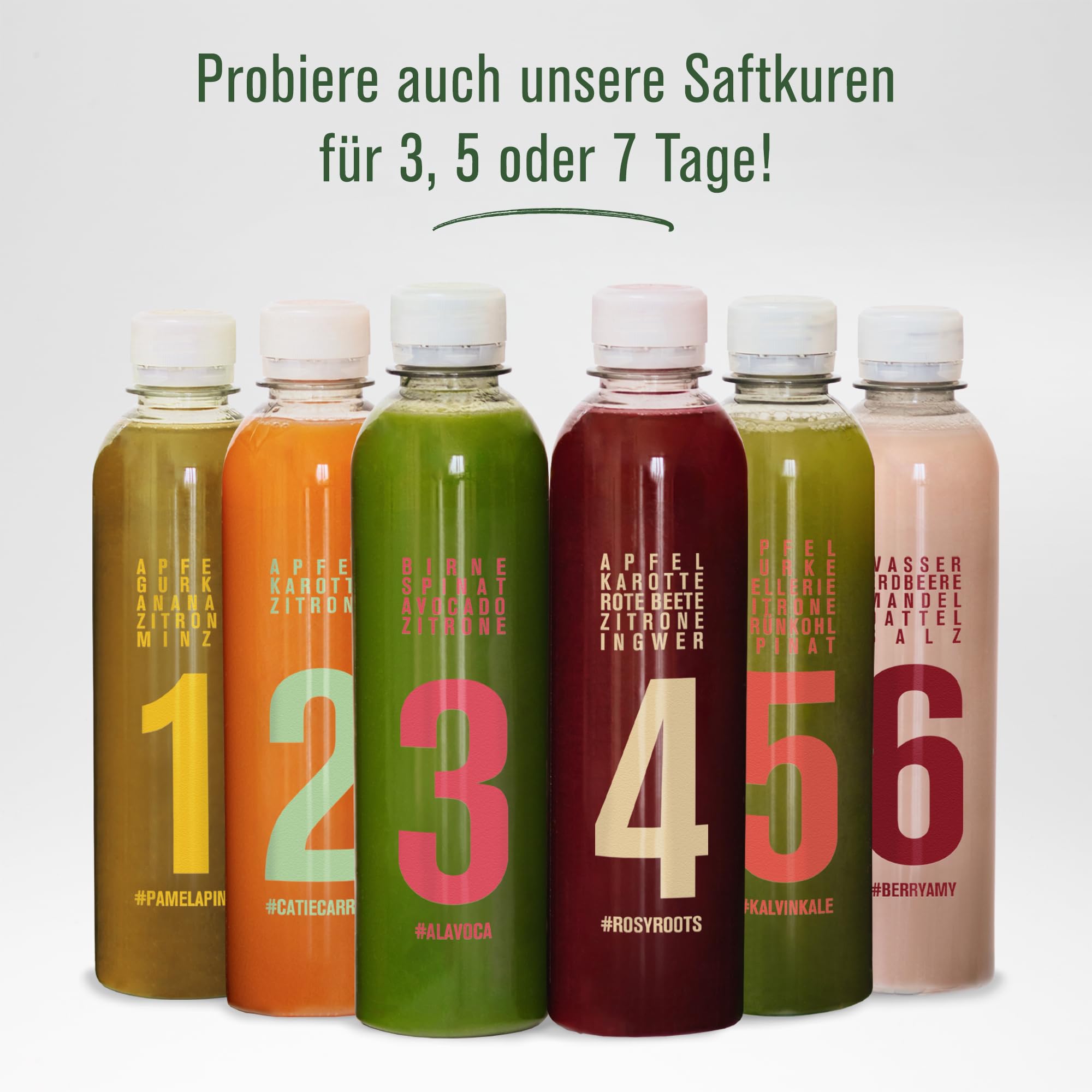Kale&Me Selleriekur 21 Tage – 21 Flaschen mit je 320 ml – kaltgepresster Bio Selleriesaft mit Zitrone – vegan, ohne Zusatz- & Konservierungsstoffe – natürliche Kaliumquelle, reich an Mikronährstoffen