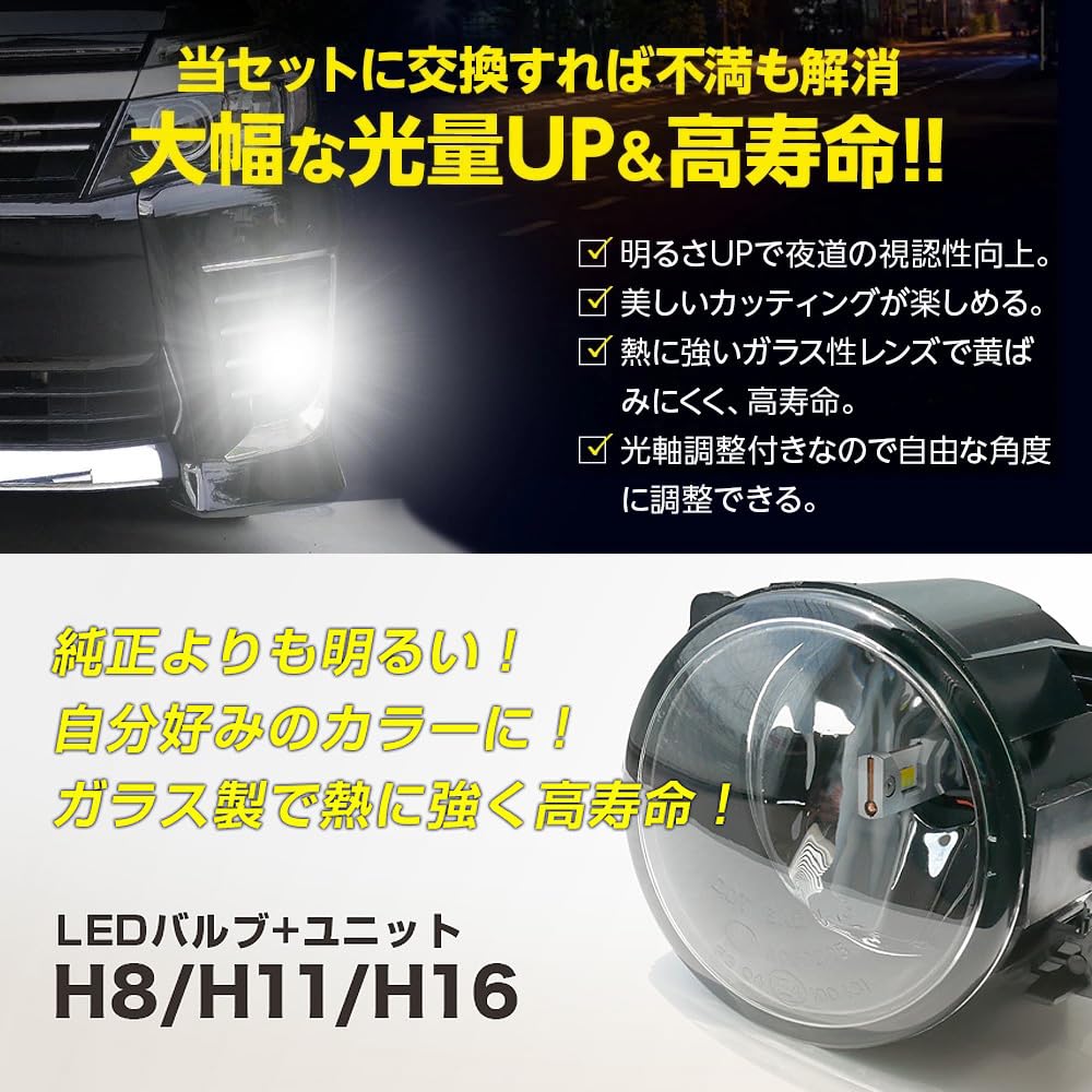 Amazon | アルトワークス HA36S フォグランプガラスレンズユニット+LED