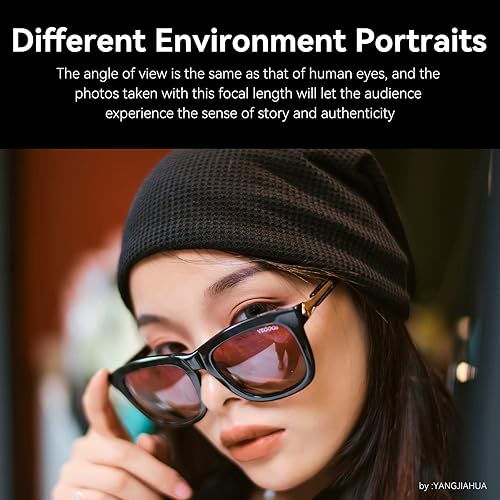 Miniatura 3 de 7artisans Lente manual F1.4 APS-C de 0.945 in con gran apertura compatible con cámaras sin espejo Fujifilm FX-Mount X-A1 X-A10 X-A2 X-A3 A-at X-M1