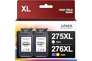 PG-275/CL-276 Value Pack Ink Cartridge for Canon PIXMA Printers