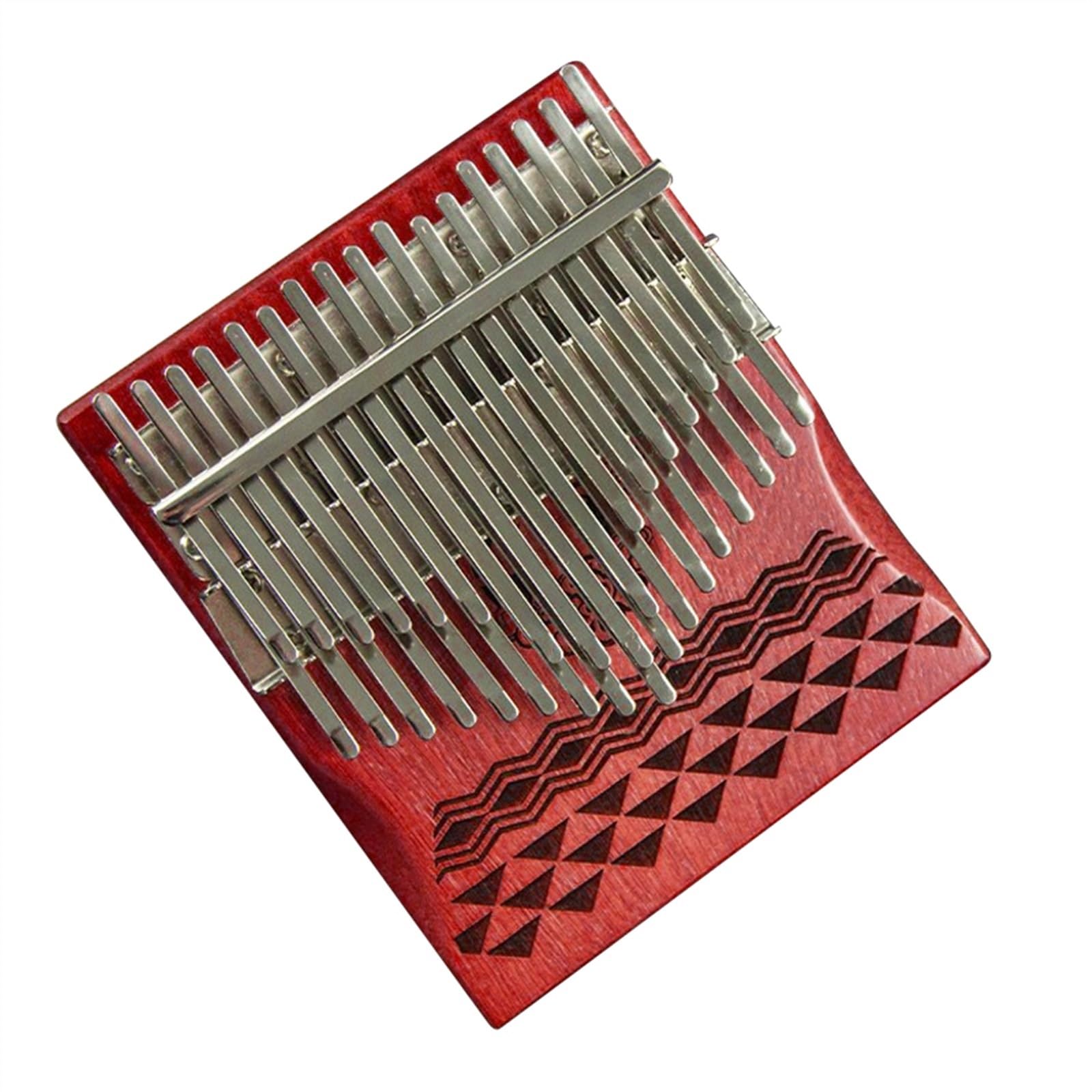 Kalimba LingTing 21 Tasti - Pianoforte Da Pollice In Legno Di Noce Per Principianti E Professionisti - Foto 7