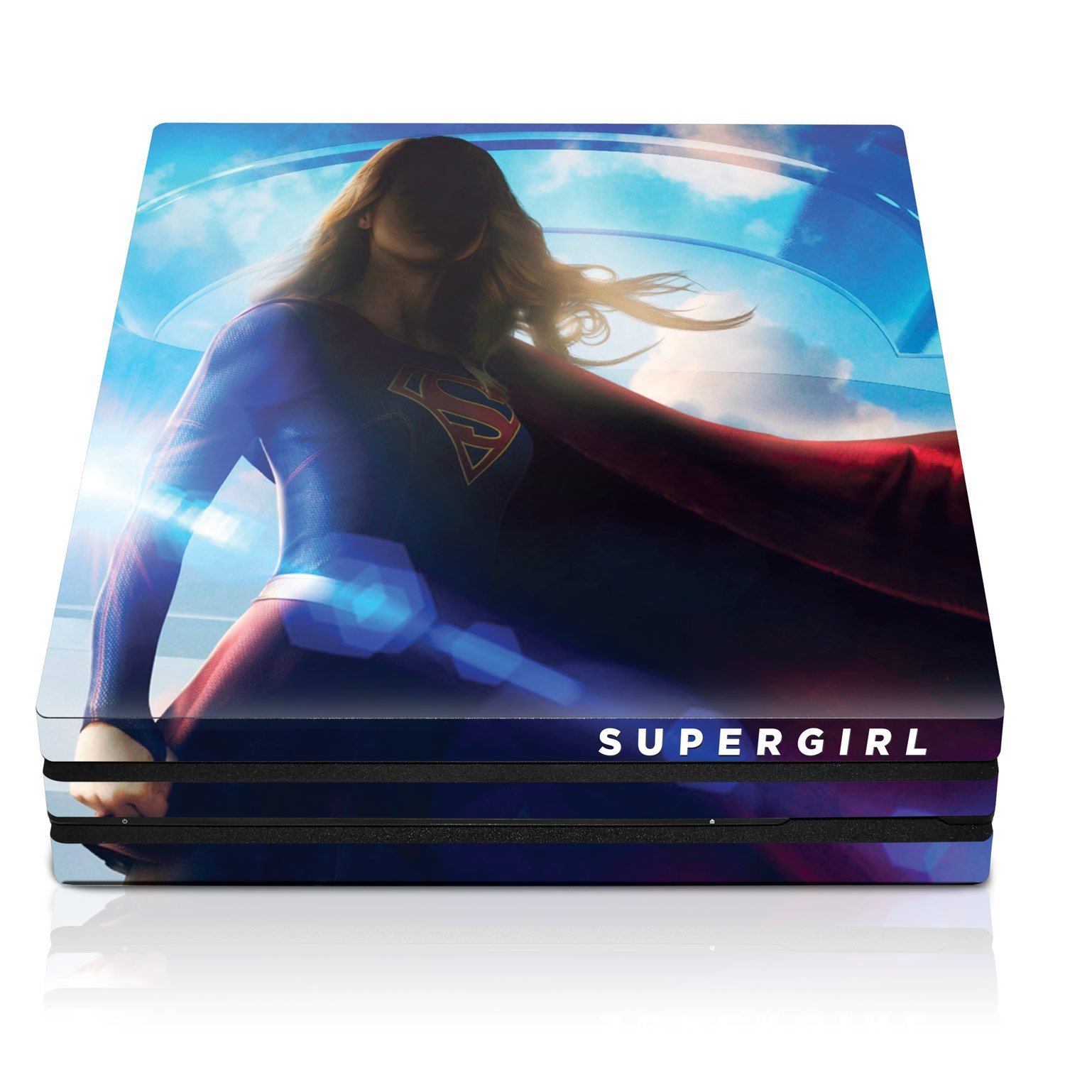Elton Supergirl Theme 3M Skin Sticker Cover for PS4 Pro Console and Controllers [video game] (B06Y13GFK5) Amazon Price History, Amazon Price Tracker