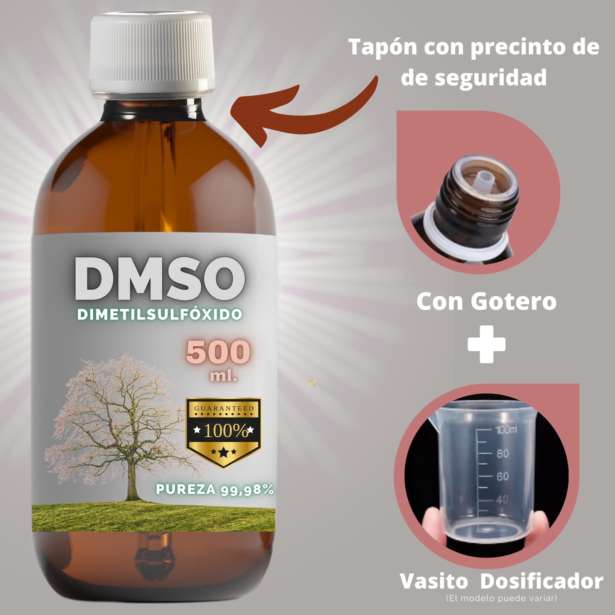 QWell® DMSO 99,9% Puro 5 Litri - Dimetilsolfossido In Contenitore HDPE Termostabile - Per Laboratorio, Ricerca E Uso Industriale - 2