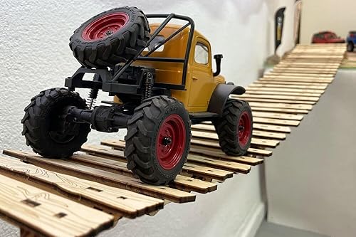 Miniatura 4 de ToysWD - Kit de extensión Crawler Park para puente tibetano, obstáculo RC 1/18 y 1/24