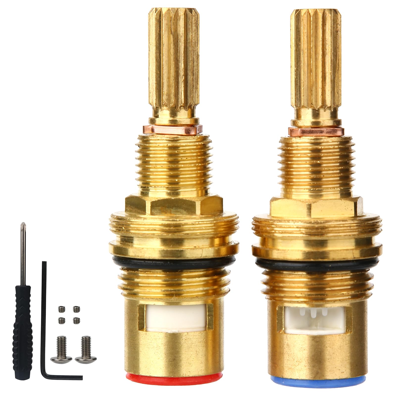 Cartouche de valve en céramique laiton pour réparer un robinet qui goutte sans changer le mitigeur