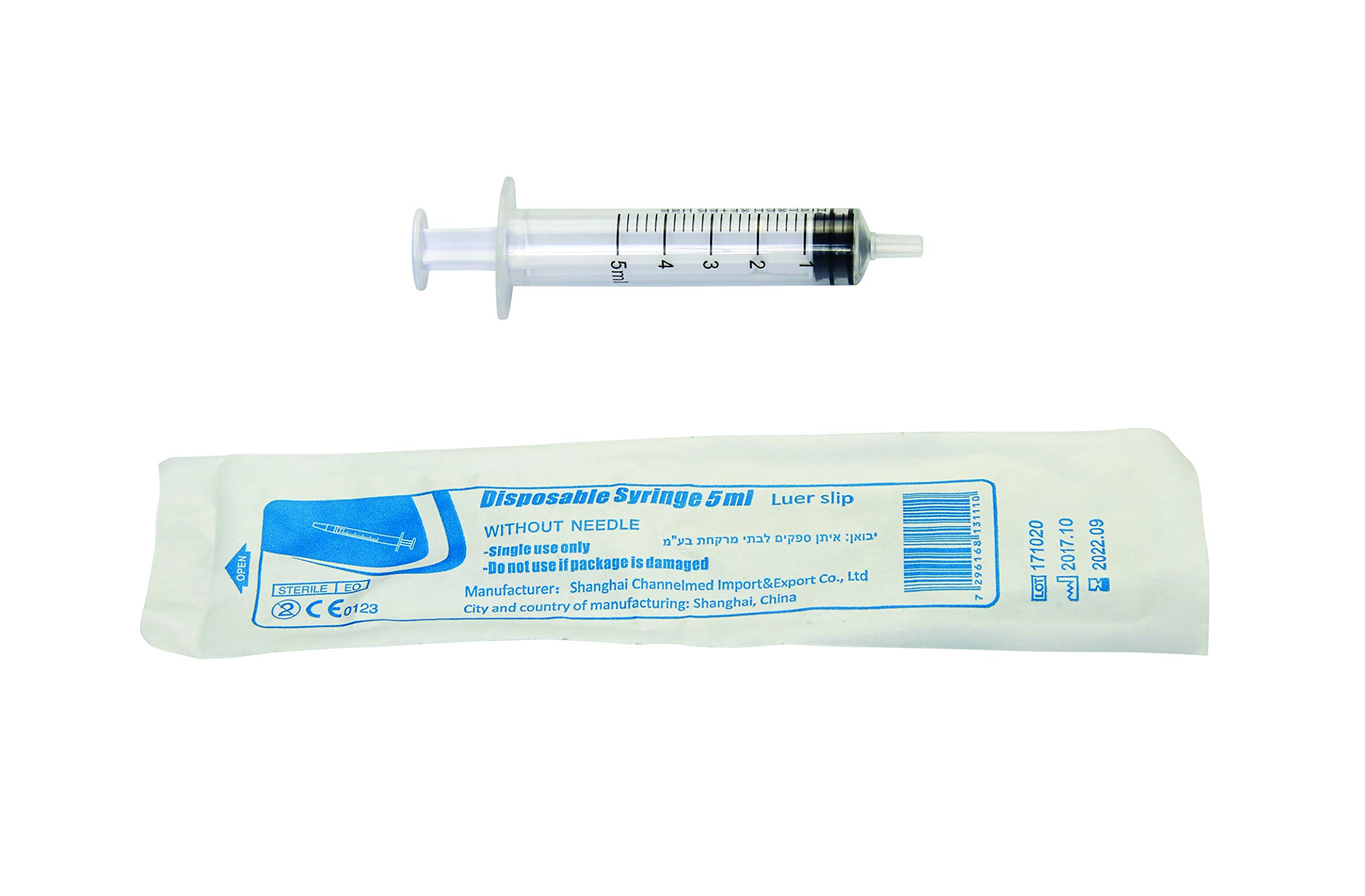 Syringes Without Needle (5 ml, 100). 100 Count