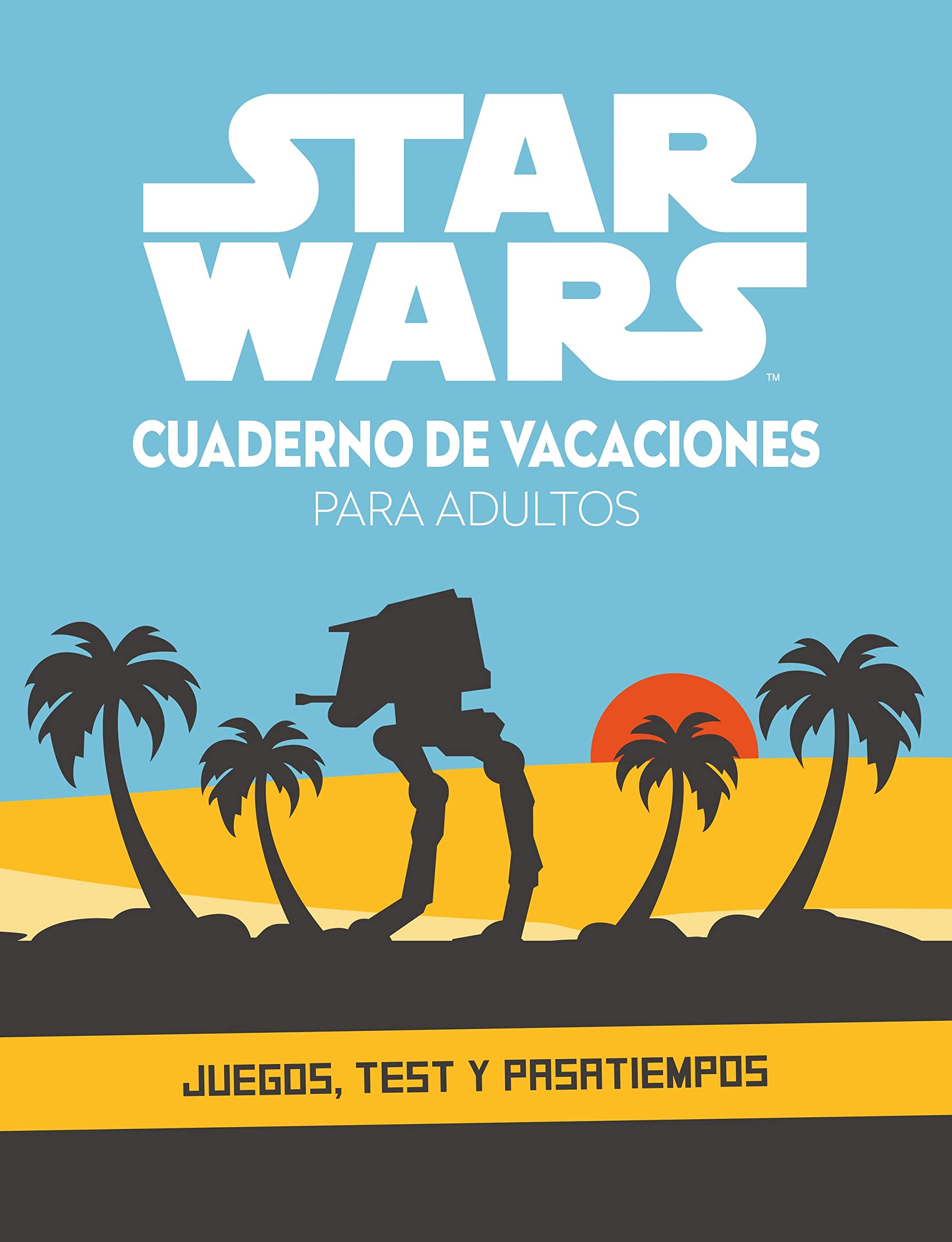 #Libro Cuaderno de vacaciones para adultos #StarWars por sólo 2,37€