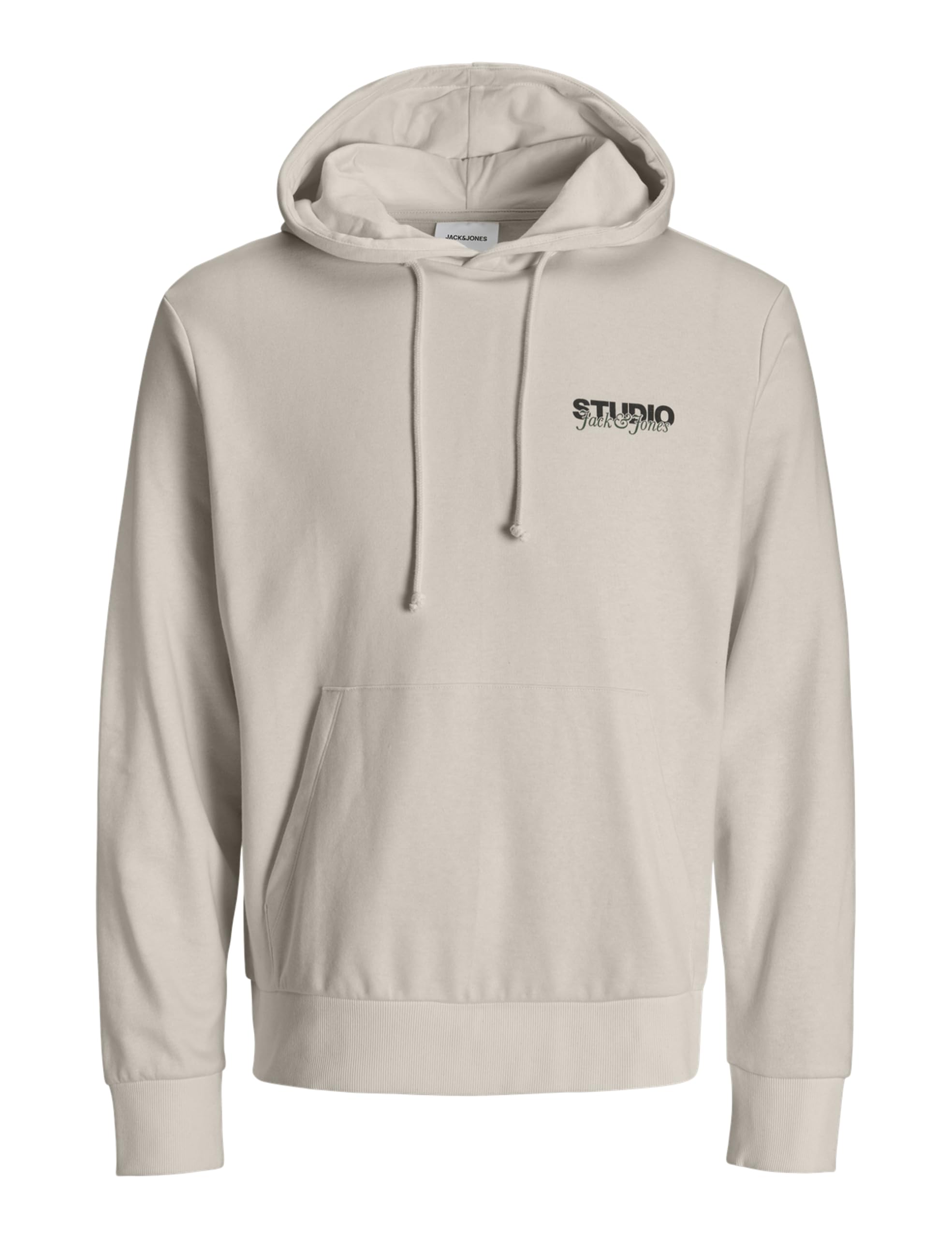 JACK & JONES Jjyuki Sweat Hood Bf, moonbeam, L