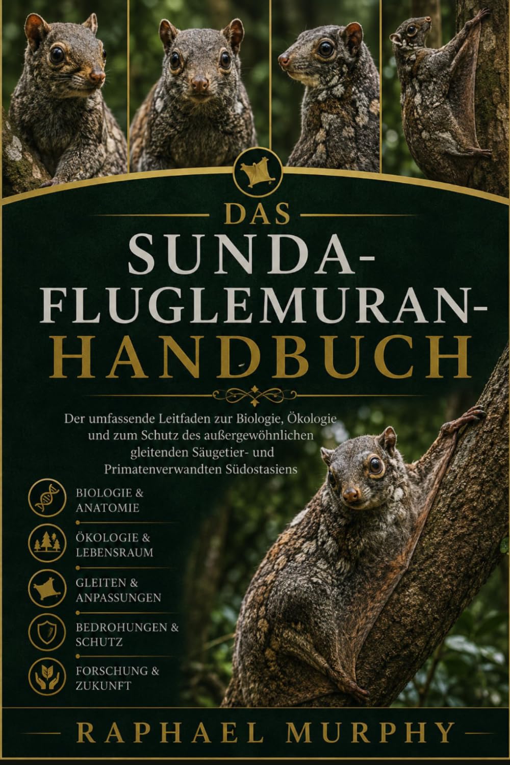 DAS SUNDA-FLUGLEMURAN-HANDBUCH: Der umfassende Leitfaden zur Biologie, Ökologie und zum Schutz des außergewöhnlichen gleitenden Säugetier- und Primatenverwandten Südostasiens