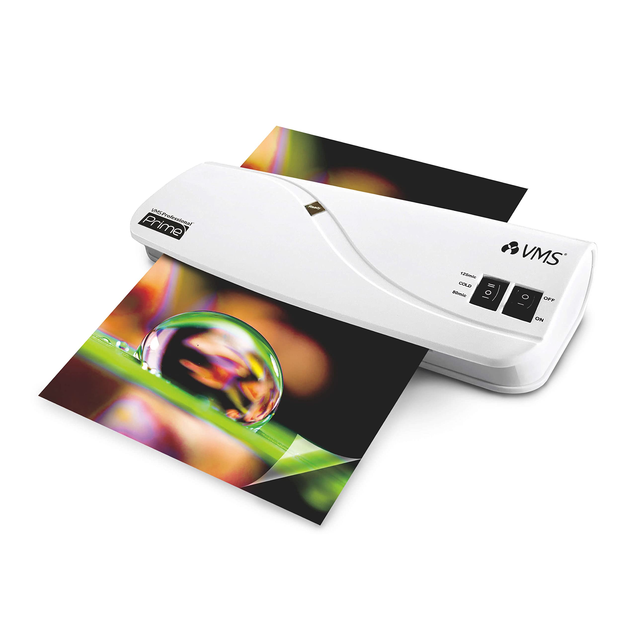 VMSProfessional Prime Thermal Laminator A4 Hot/Cold Lamination Machine