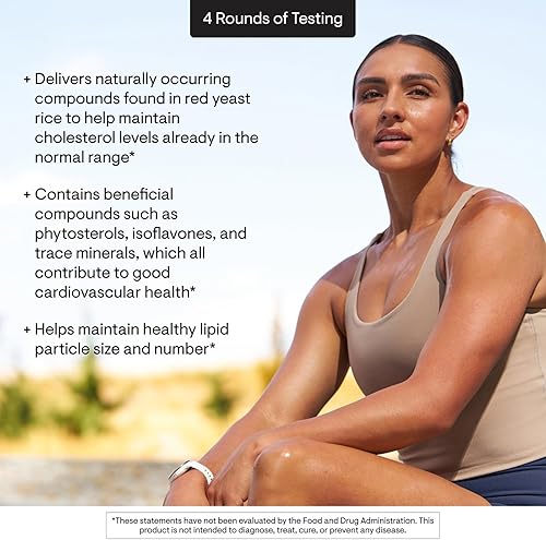 Miniatura 5 de THORNE - Extracto de arroz de levadura roja Choleast-900-900 mg - Suplemento sin gluten que apoya los niveles de colesterol saludables ya en un