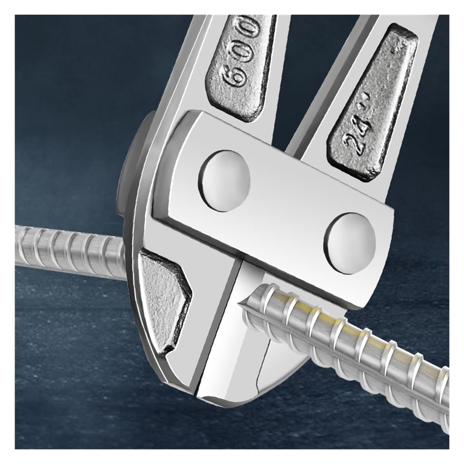 Heavy Du - Cortador de pernos de 14 pulgadas con agarre en T, herramienta de alambre de acero para cortar pernos, varillas de metal, vallas y remaches pequeños