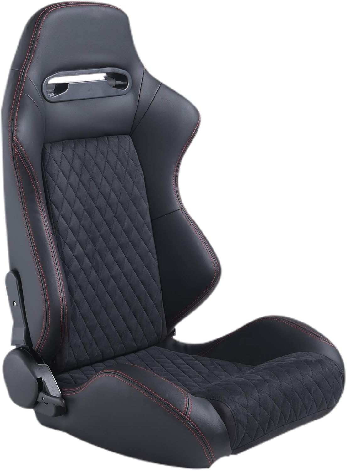 GOWE Racing SEAT PVC with Suade Material Double Slider 2PCS