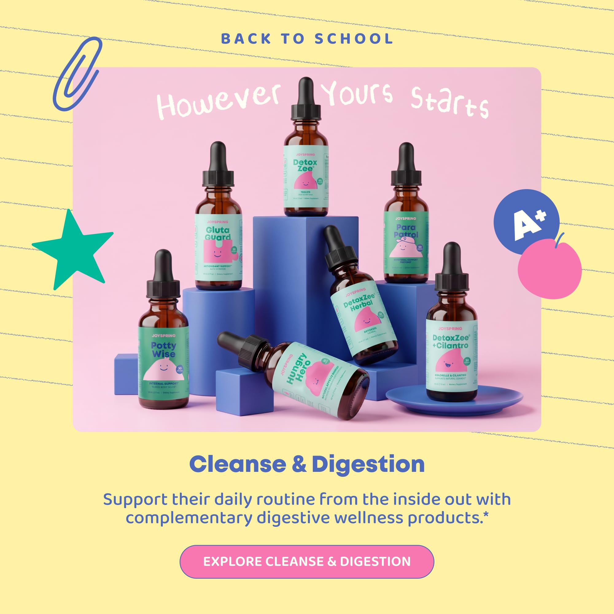 joyspring glutathione Glutaguard Kids Liposomal Drops 2 Oz Liquid Peptide Therapy for Joint