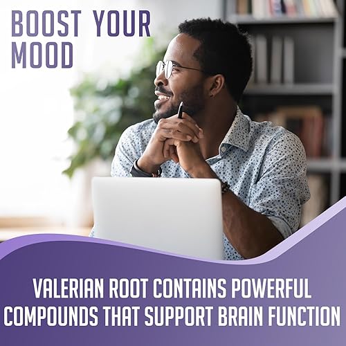 Miniatura 3 de XPRS Nutra Extracto de raíz de valeriana en polvo 41  Polvo de raíz de valeriana premium para cognición  Ayuda para dormir a base de hierbas apta