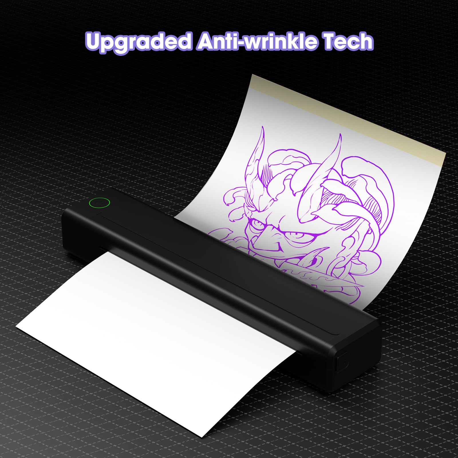 INKin H1 Impresora Térmica Tatuaje Bluetooth Inalámbrica USB Compatible Smartphone