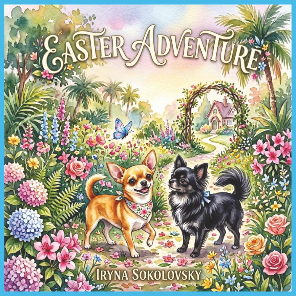 Easter Adventure: Bunny,Easter,Dogs,Chihuahuas,Easter book for kids,Turtle,Birds,Squirrel,Rabbit.