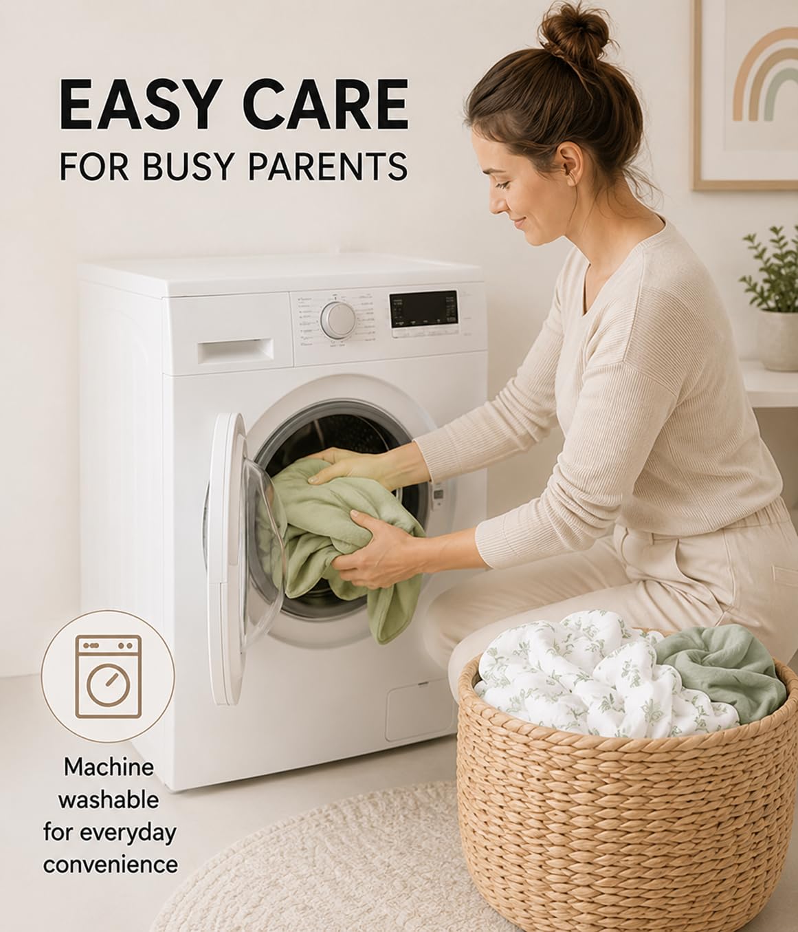 Juego de sábanas de muselina para bebé para niños y niñas, paquete de 3 unidades, funda de cama ajustable universal de algodón orgánico para colchón ovalado, reloj de arena y rectangular, sábanas