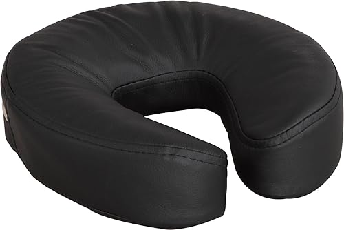 Sierra Comfort SC-524 - Almohada facial, 12 x 12 x 3,25 pulgadas, color negro