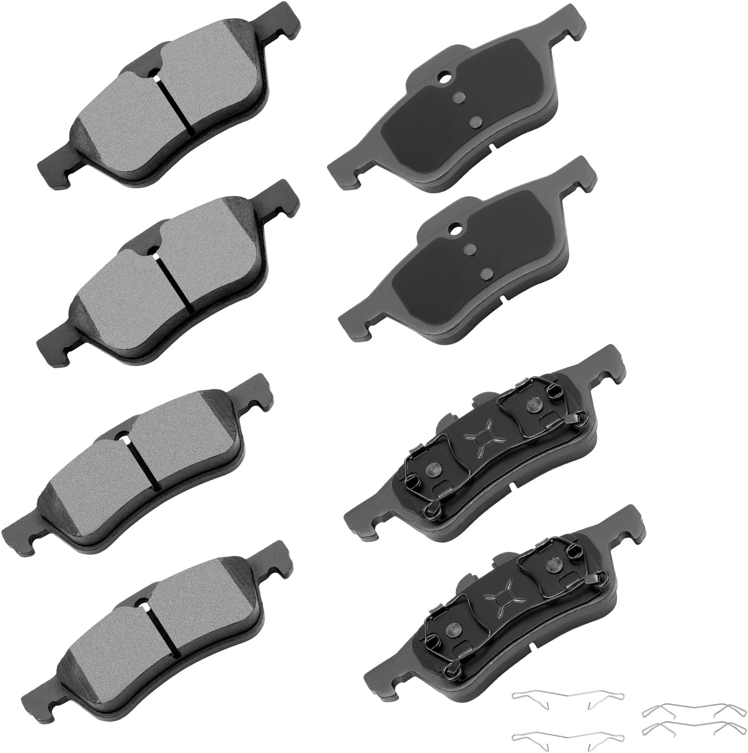 D939 D1060 cciyu Ceramic Front Rear Brake Pad Set Fit For 2002 2003 2004 2005 2006 2007 2008 For Mini Cooper