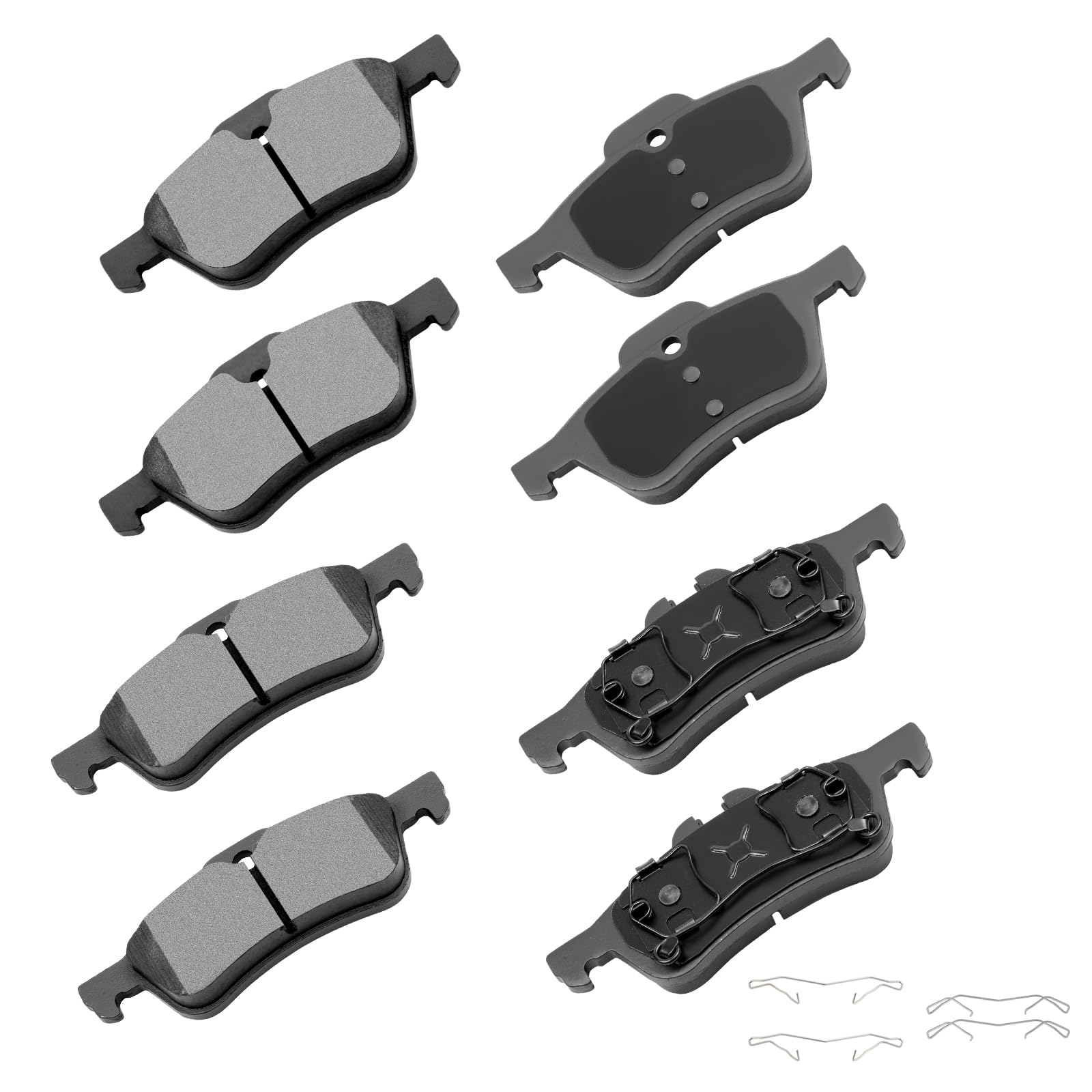 D939 D1060 cciyu Ceramic Front Rear Brake Pad Set Fit For 2002 2003 2004 2005 2006 2007 2008 For Mini Cooper