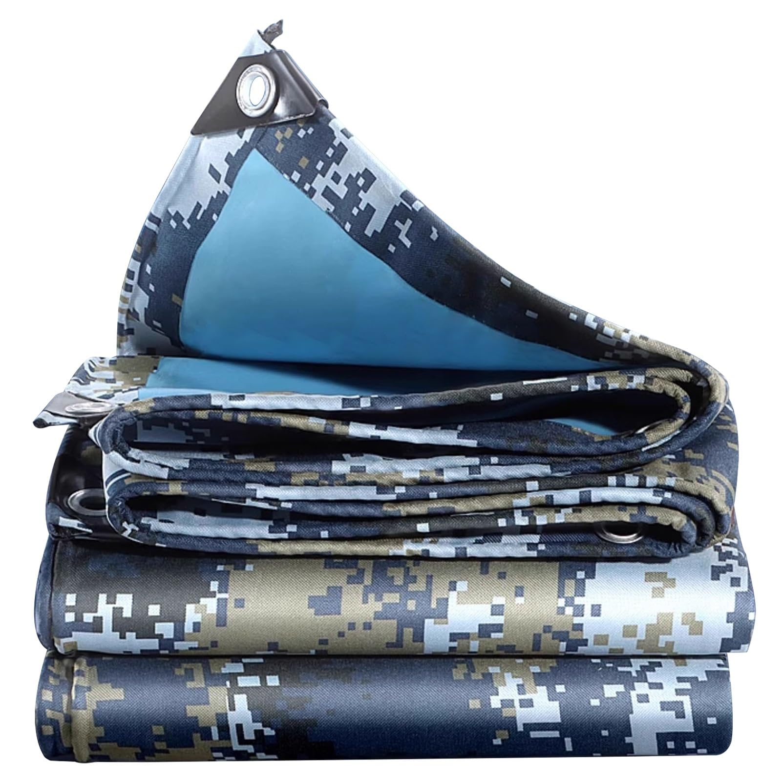Gjmssmy Heavy Duty Waterproof Tarpaulin Tarp Cover With Rustproof Grommets And Reinforced Edges For Outdoor Use