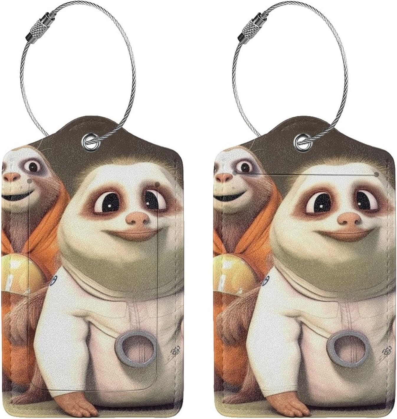 PU Leather Luggage Tags for Suitcases ID Tags Travel Bag Tags 1 image 4