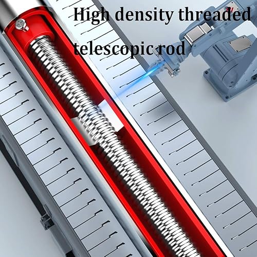 Miniatura 5 de Marco de puerta para el hogar, barra horizontal telescópica portátil, equipo de entrenamiento de fuerza para hombres y mujeres, seguro y estable, 4