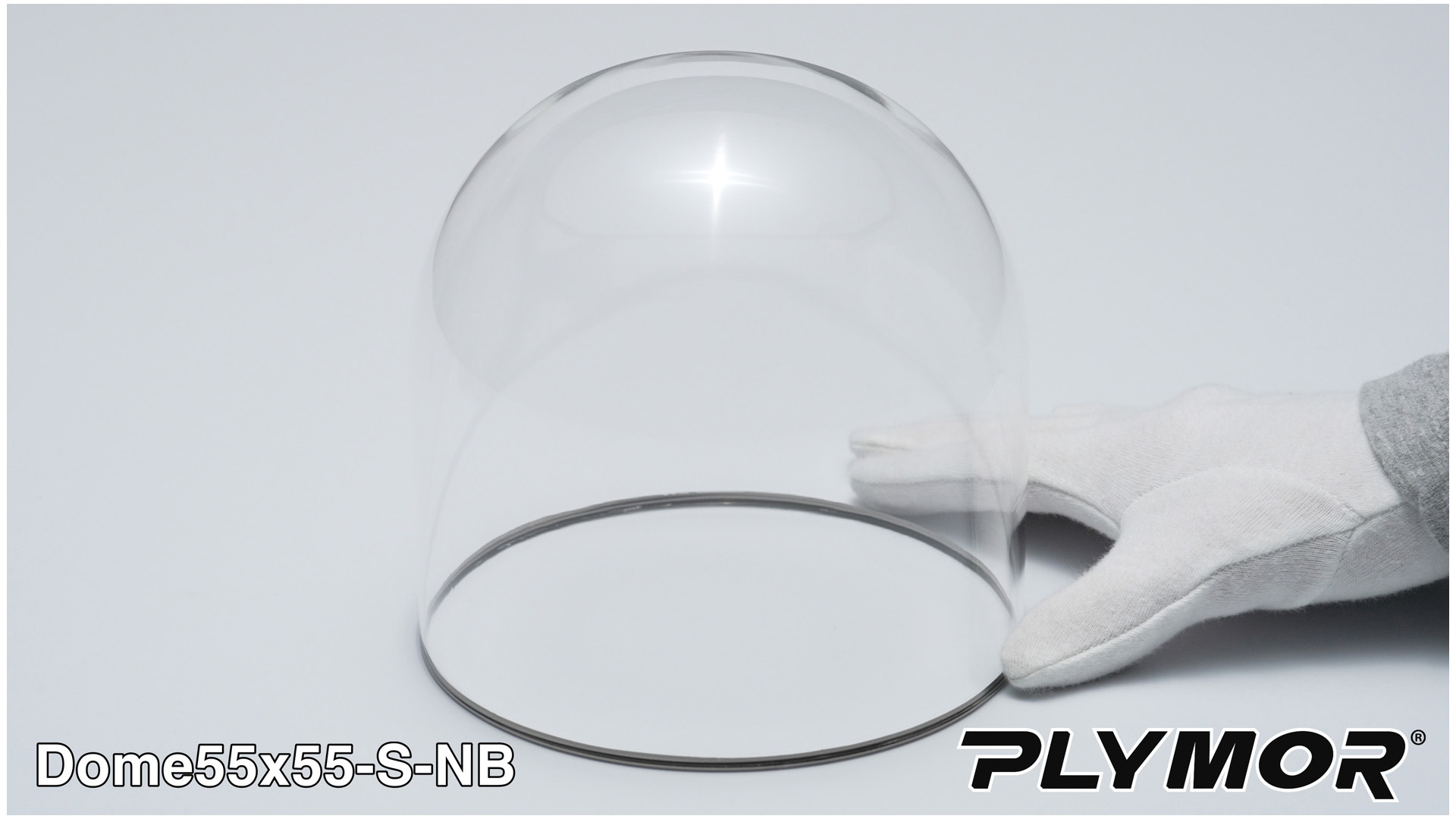 Plymor 5.5" X 10" Glass Display Dome Cloche With Gold Rim  No Base Pack Of 2~14495971$nowa - View #9