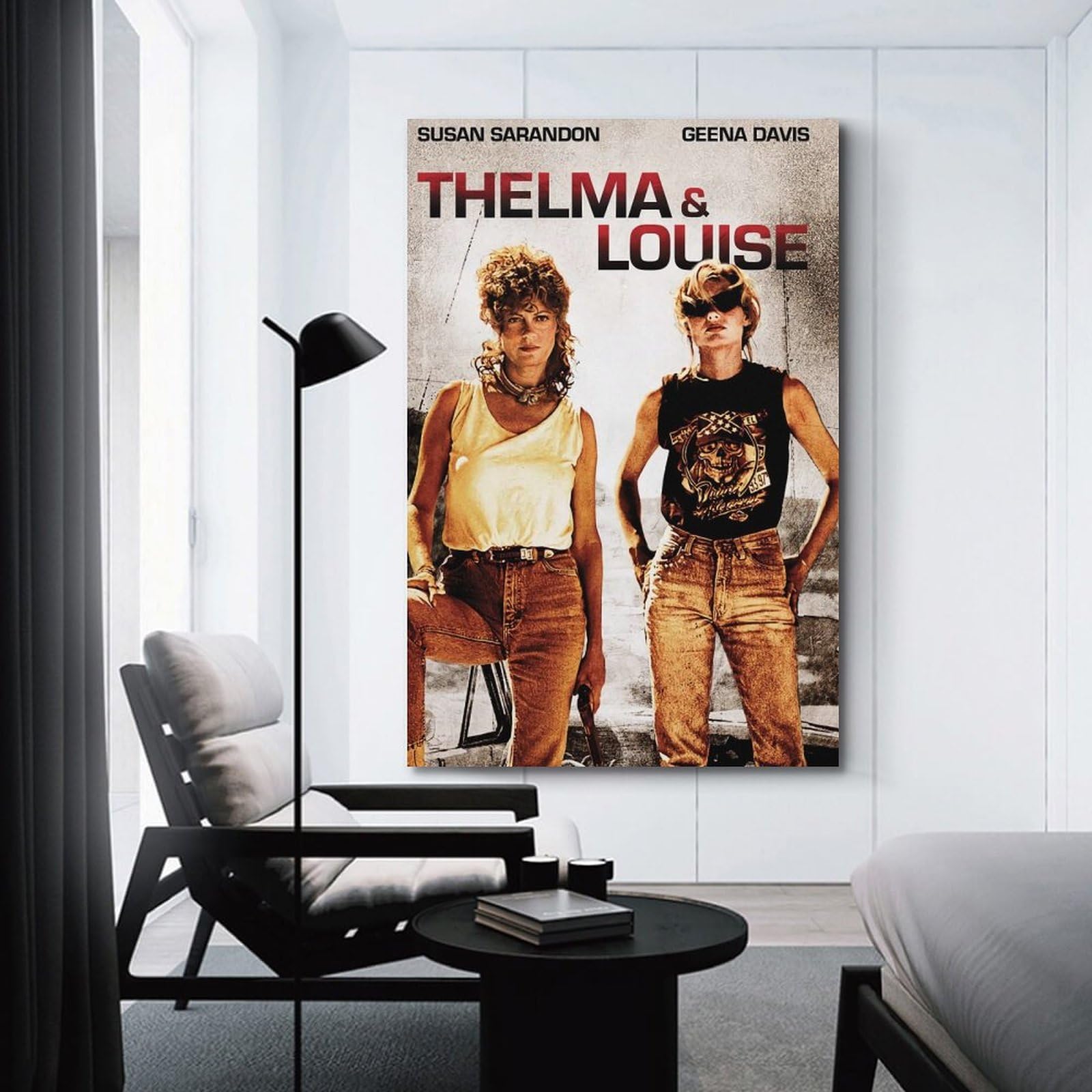 Poster Thelma & Louise Sur Toile 60x90 Cm - Décoration Murale Cinéma, Sans Cadre, Haute Résolution
