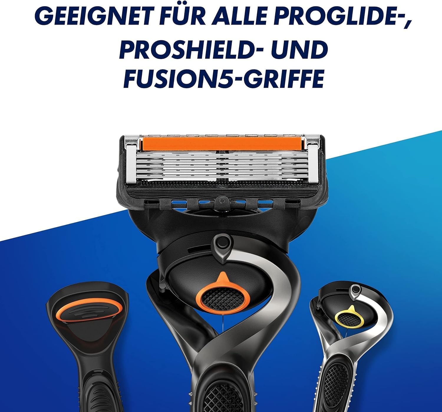Gillette ProGlide Power ostrza do golarki, 8 zapasowych ostrzy do golenia na mokro dla mężczyzn, z 5-krotnym ostrzem