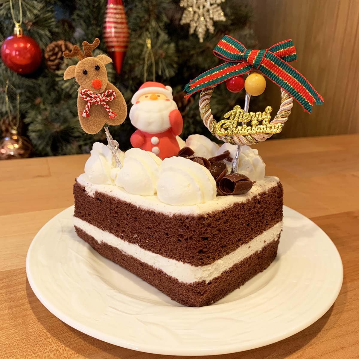 Amazon.co.jp: クリスマスケーキ ピック 飾り◇FX-19 キュートな