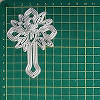 Vista 7 de Troqueles de encaje cruzado para hacer tarjetas, troqueles de corte de metal, troqueles de papel para álbumes de recortes, suministros