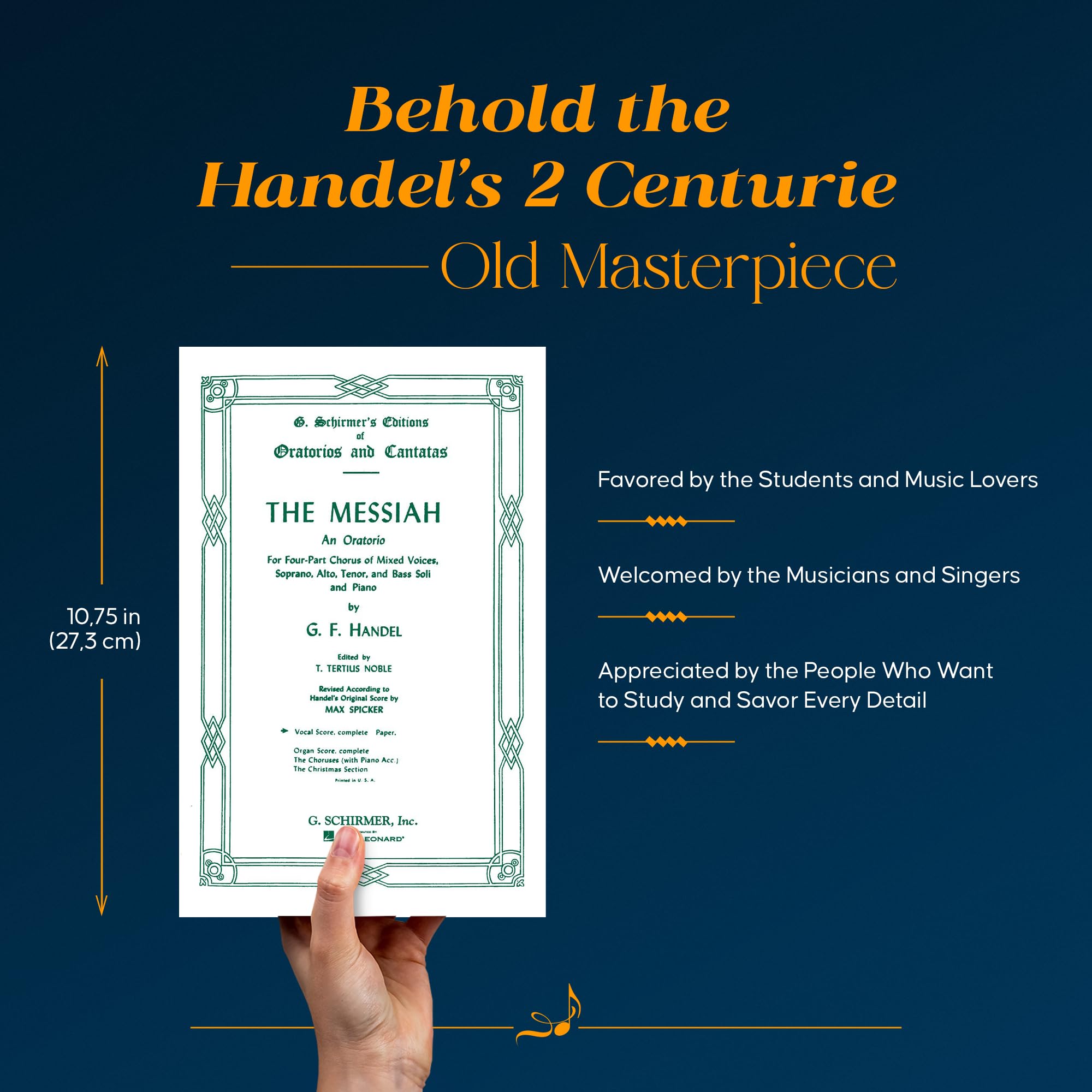 The Messiah: An Oratorio for Four-Part Chorus of Mixed Voices, Soprano, Alto, Tenor, and Bass Soli and Piano - Image 9